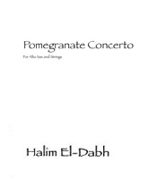 Score cover for Pomegranate Concerto
