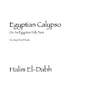 Score Egyptian Calypso